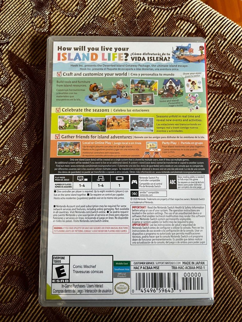 [SEALED] Animal Crossing New Horizons, Video Gaming, Video Games