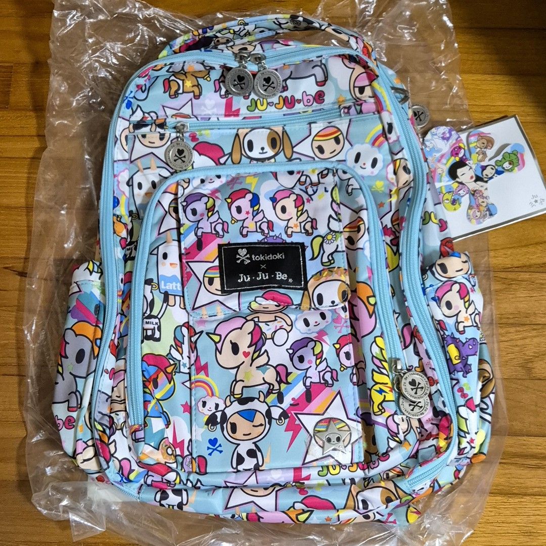 BNWT jujube tokidoki unikiki be right back backpack, Babies