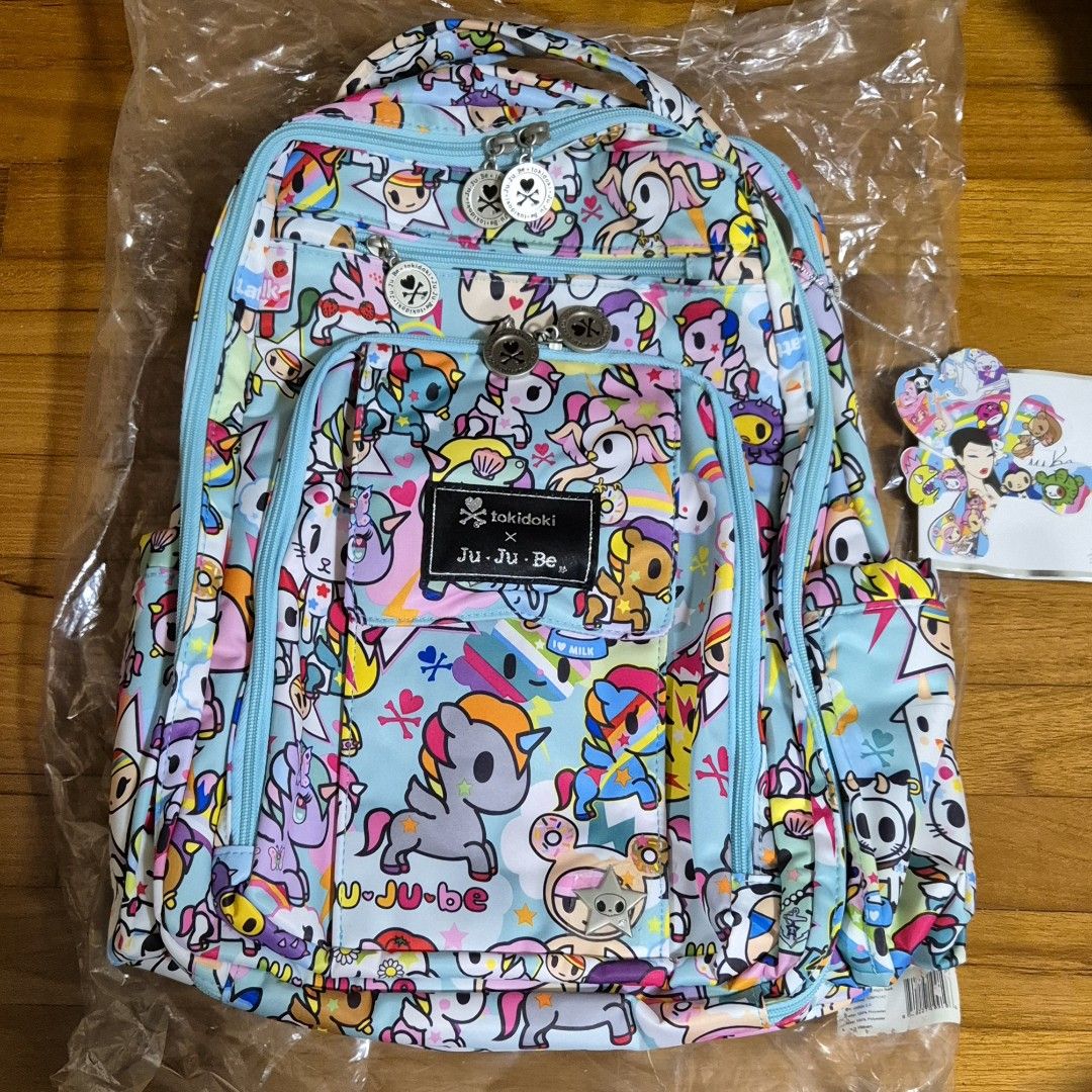 BNWT Jujube tokidoki unikiki be right back backpack, Babies