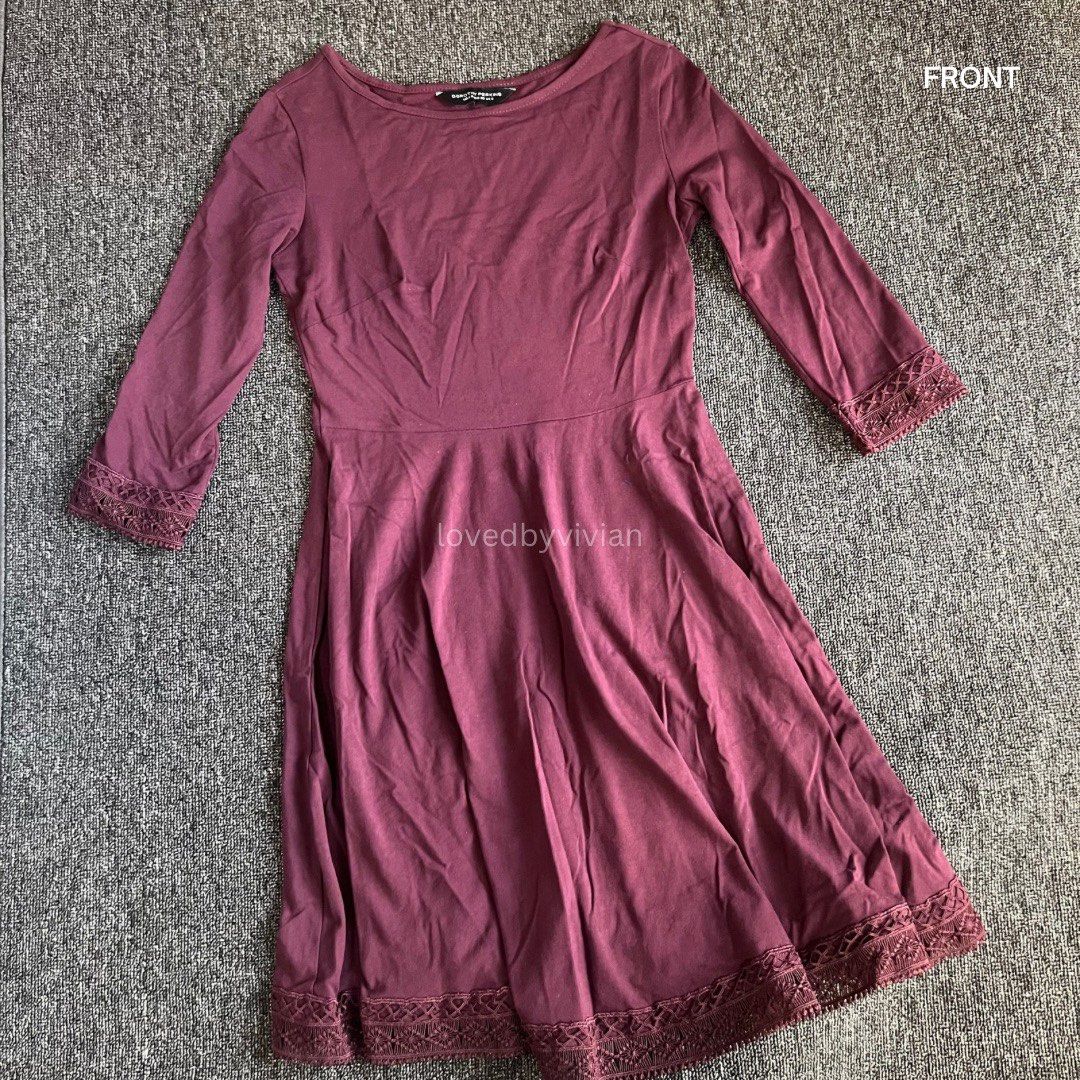 dorothy perkins burgundy dress Women Bodycon Western Dress 2 Piece Top Bottom  Sheetal Online Fashion  Store