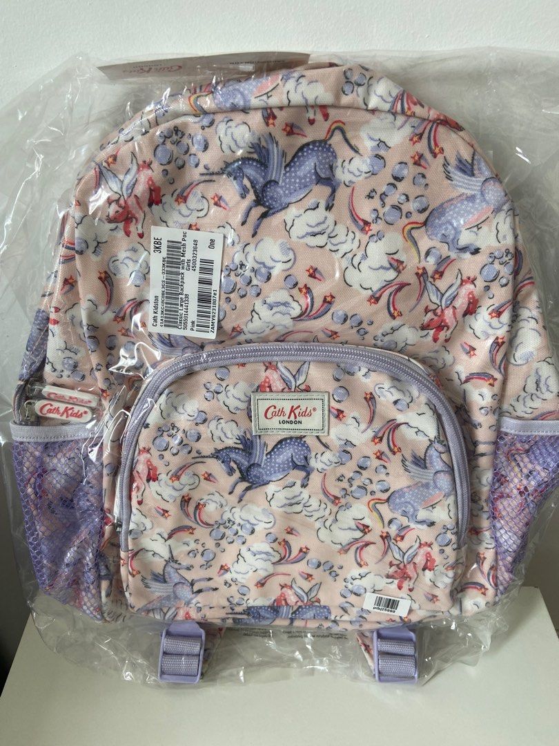 Brand New Cath Kidston Kids Large Backpack with mesh pocket
