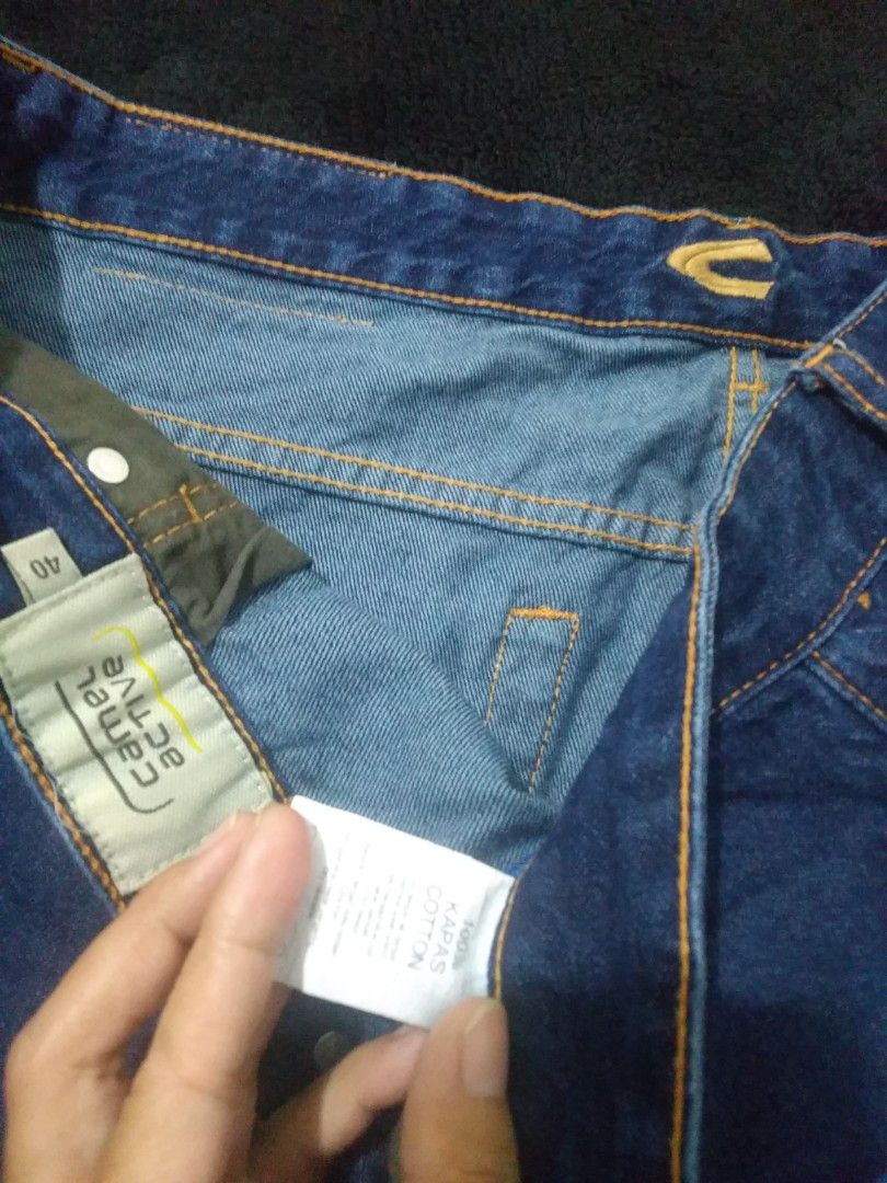 Celana Jeans pria camel active size 40