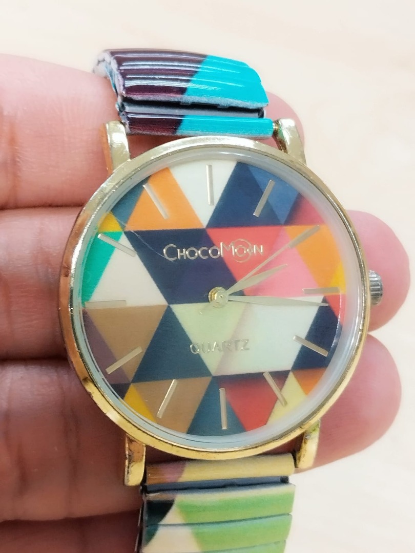 Chocomoon geometric ladies watch discount