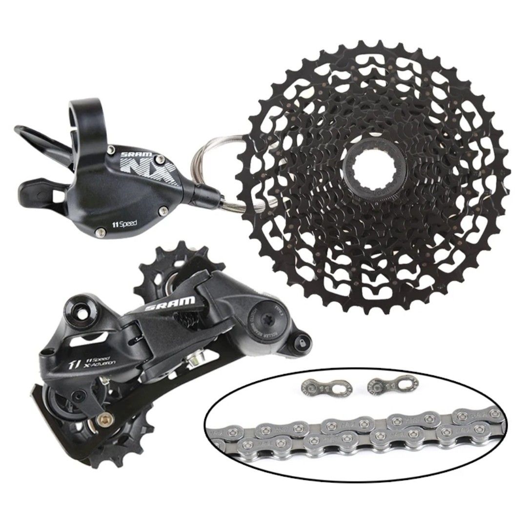 CLEARANCE SRAM NX 11 Speed Groupset Mountain Bicycle MTB 1 X 11 Gear Set Sports Equipment Bicycles Parts Parts Accessories on Carousell