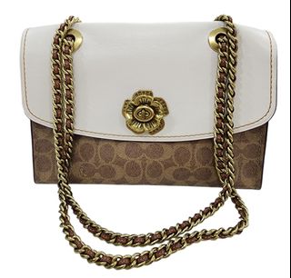 Coach parker handbag sale hot sale