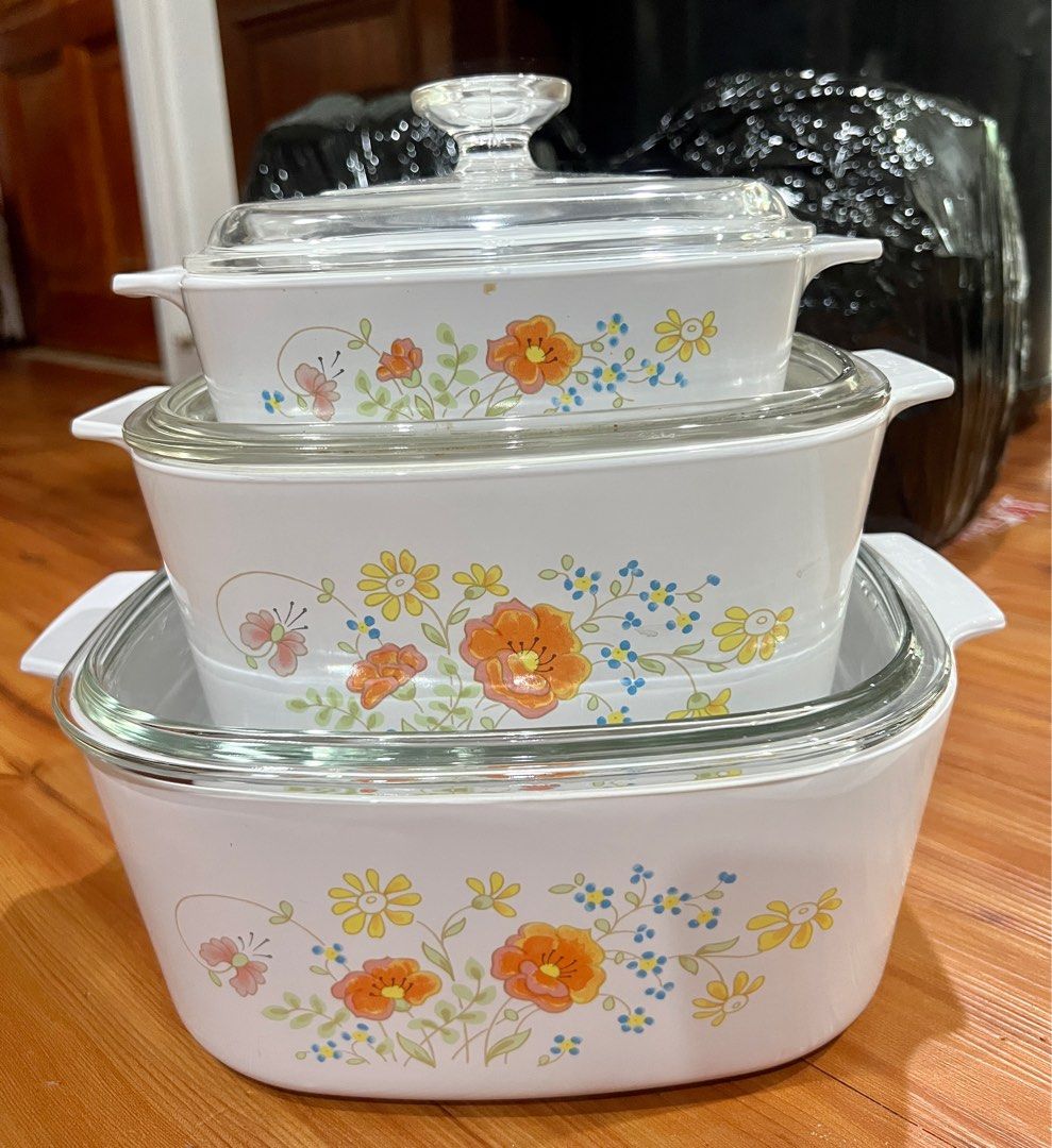 Pyrex Corelle Baking Dish With Lid Baking Dishes Corningware