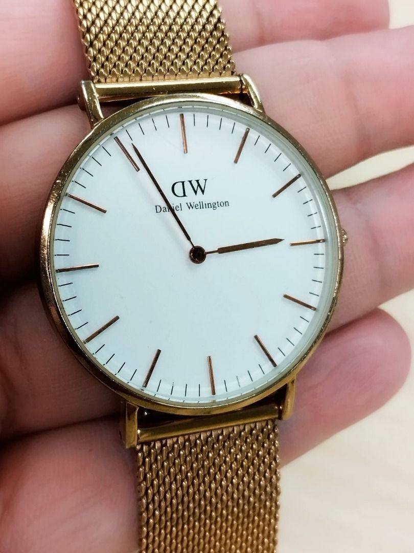 Rose gold dw watch 2025
