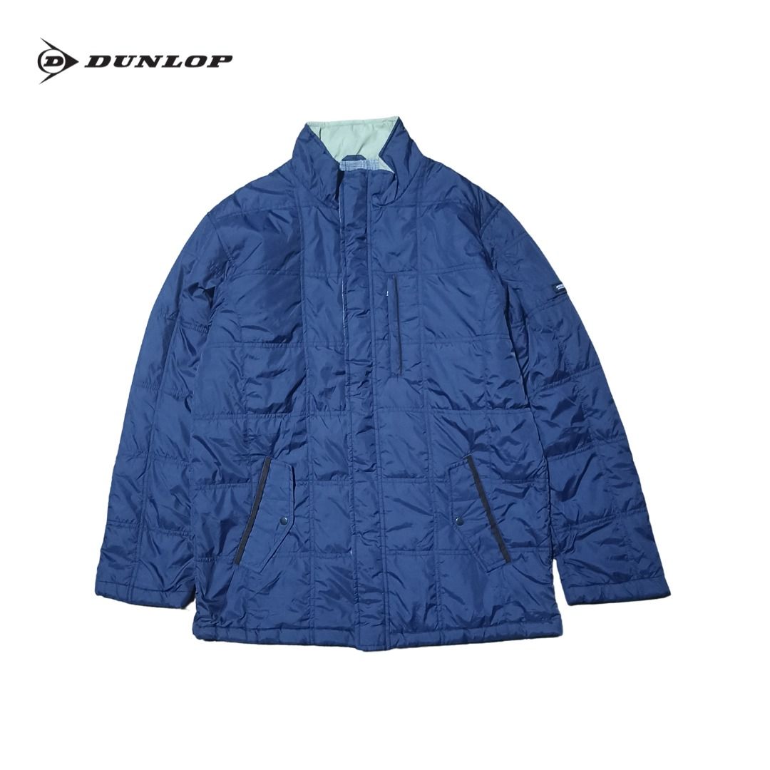 Dunlop puffer bomber jacket mens online