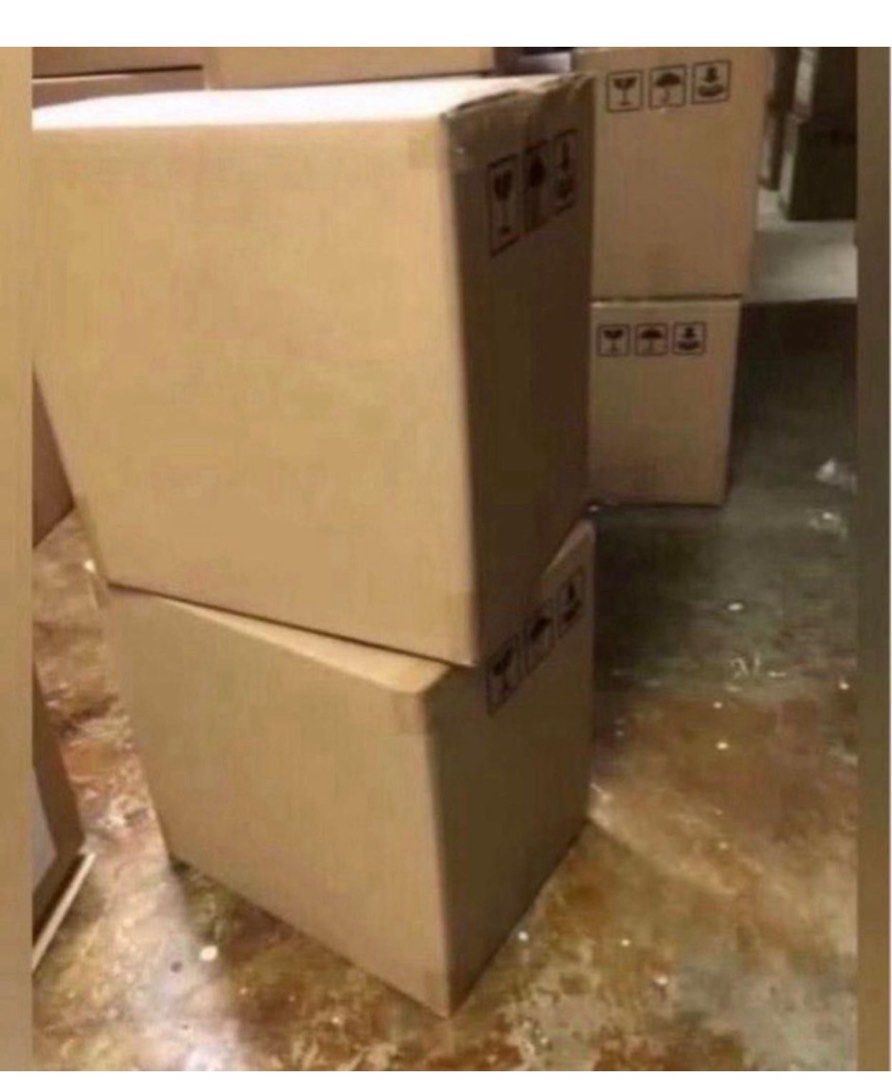 Empty boxes (Category: Other Home Furniture) located in Singapore. Submitted by crazyclumsykae (Listing ID 1321852852, Image 2). Description: .