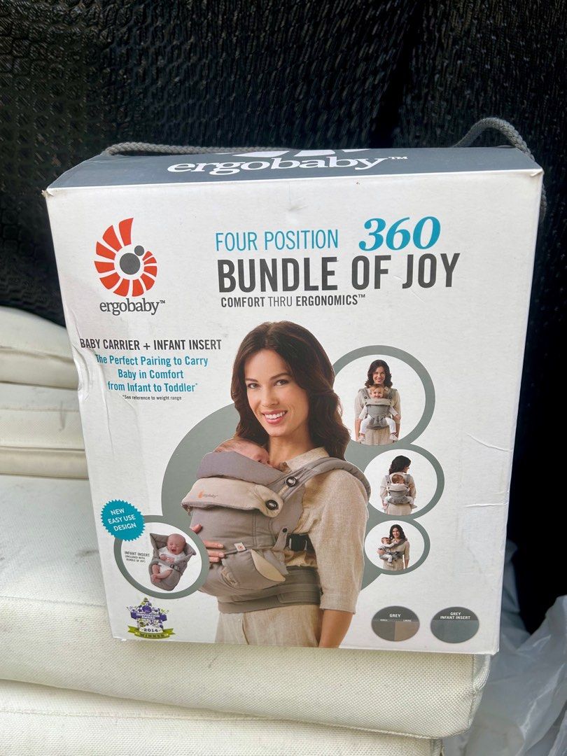 Ergobaby Carrier 360 Bundle of Joy Babies Kids Going Out Carriers Slings on Carousell