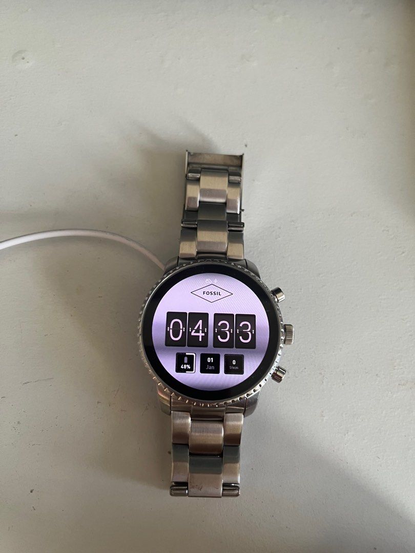 Fossil gen 4 stainless steel shop
