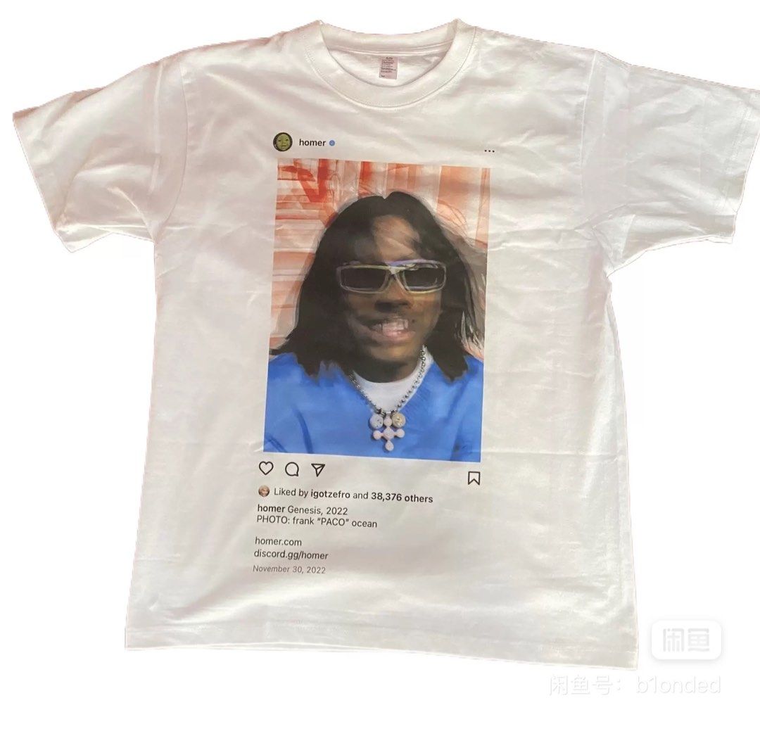 Frank Ocean Bootleg Graphic Tee, Men