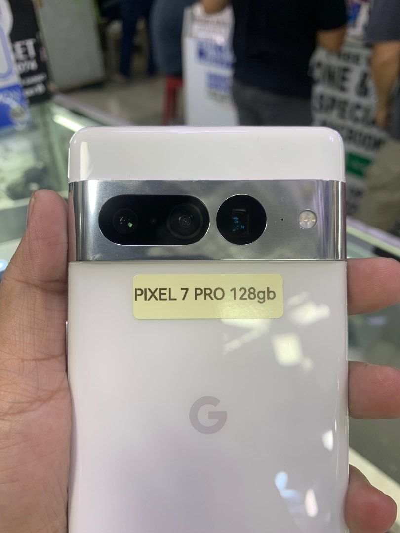 GOOGLE PIXEL 7 PRO (Category: Google Pixel) located in San Juan City. Submitted by dokiee2001 (Listing ID 1321892533, Image 2). Description: RFS: [BUY AND SELL] OPEN FOR SWAP/SELLING: GOOGLE PIXEL 7 PRO 128GB ✅OPENLINE ANY SIM ✅99%SMOOTH ✅99%MAKINIS ✅NO HIDDEN ISSUE ✅GOOD AS NEW ✅NEVER BEEN REPAIRED ✅CAN RESET ANYTIME ✅TEST TO SAWA ✅NOT REFURBISHED ✅AUTHENTIC PHONE CHECKING: ✅FREE 3 UTOOLS ✅FREE APPLE WEBSITE OPEN FOR COD - SHOULDER BY CUSTOMER- 