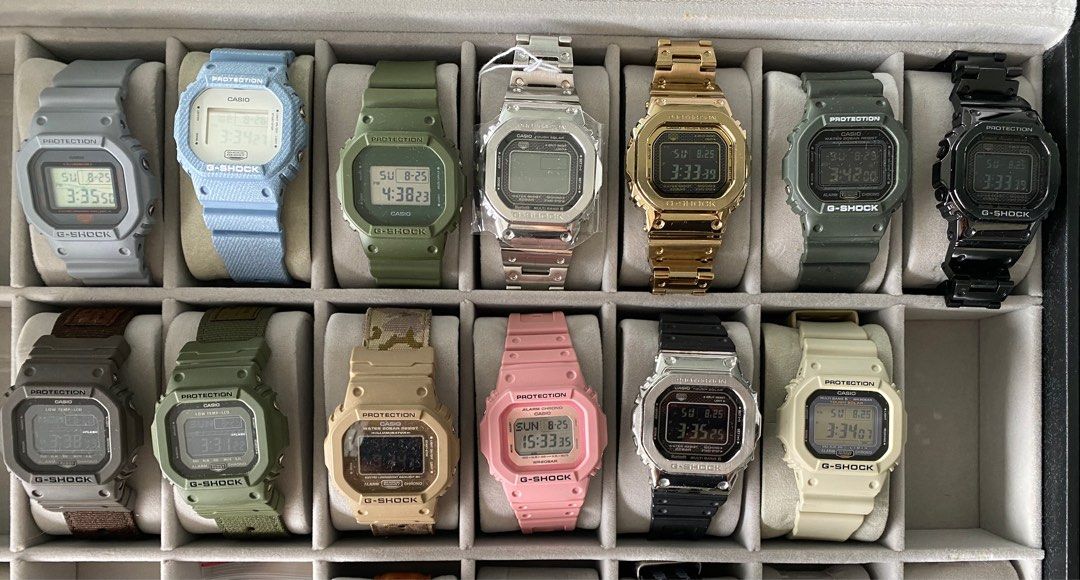 G SHOCK SQUARE COLLECTION SELLING ALL