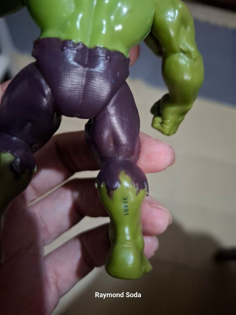 Hasbro Incredible Hulk (Category: Action & Battle Toys) located in Las Pinas. Submitted by All.here_OnlineShop (Listing ID 1321832986, Image 3). Description: 2013 Hasbro Incredible Hulk. Good condition and very rare at 4.5 inches. 550 only. Shipping via LBC or JRS (Provincial) Lalamove (same day delivery within Metro Manila). Items are coming from Las piñas. *items are considered sold and given in good condition unless otherwise stated..