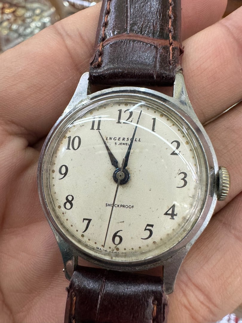 INGERSOL 5 Jewel Shockproof Men s Fashion Watches Accessories Watches on Carousell