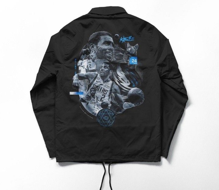 Kyrie coach jacket new arrivals