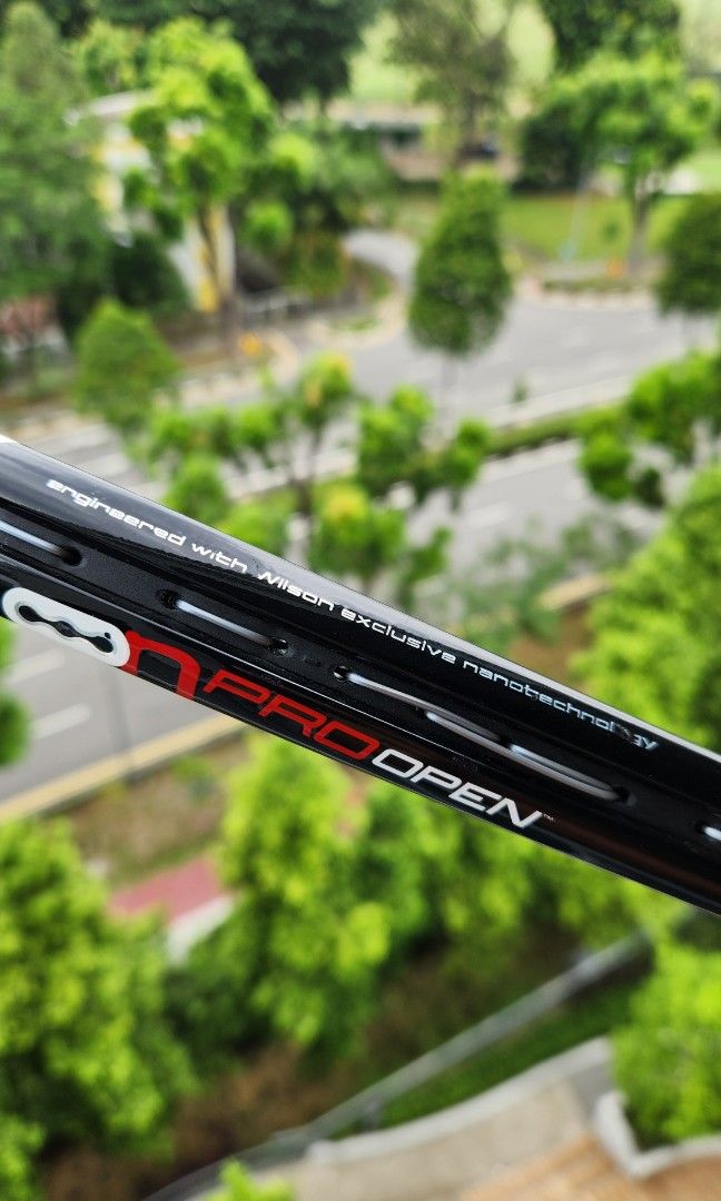 Wilson Ncode Pro Open JDM: Wilson nCode nPro Open 100 (L2 Grip), Sports Equipment, Sports ...