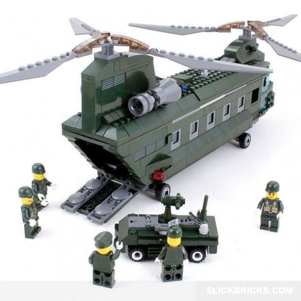 Lego army chinook helicopter online