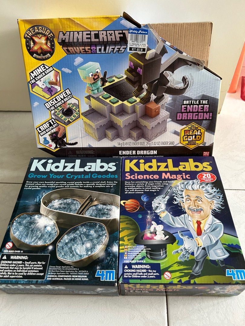 Kids Lab and Minecraft set Hobbies Toys Toys Games on Carousell