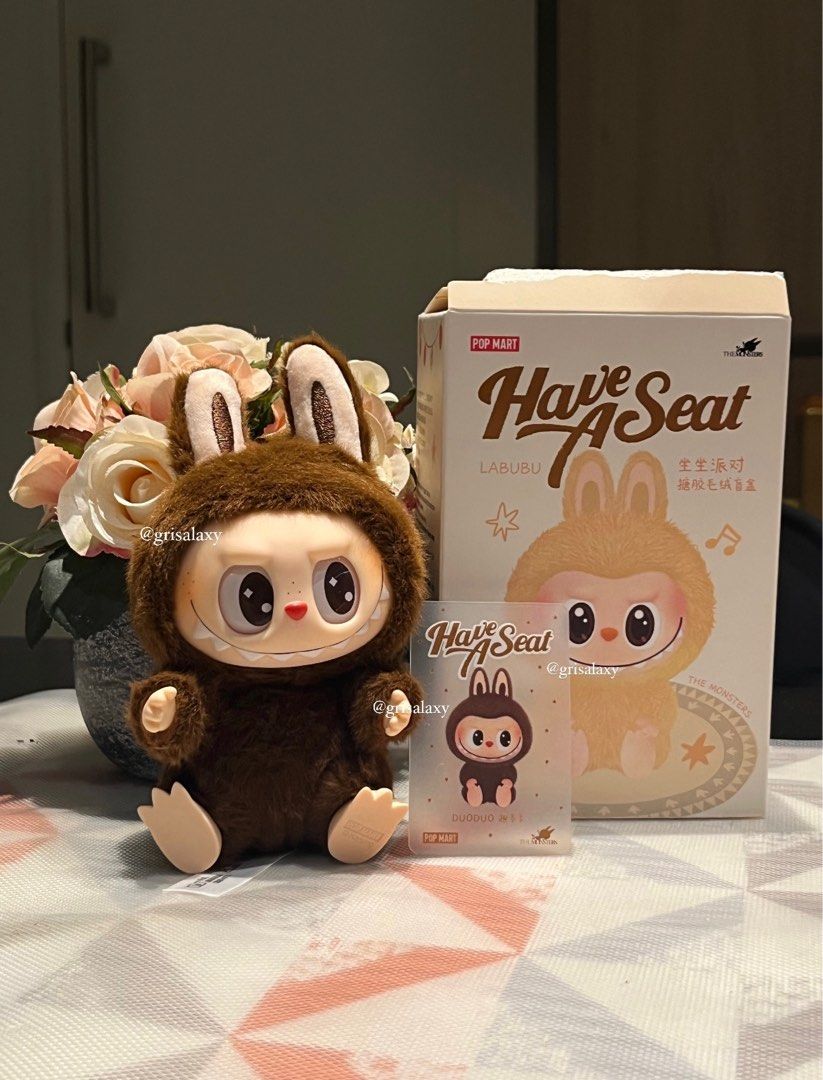 POPMART LABUBU HAVE A SEAT SECRET / CHESNUT / DUODUO / LABUBU V2