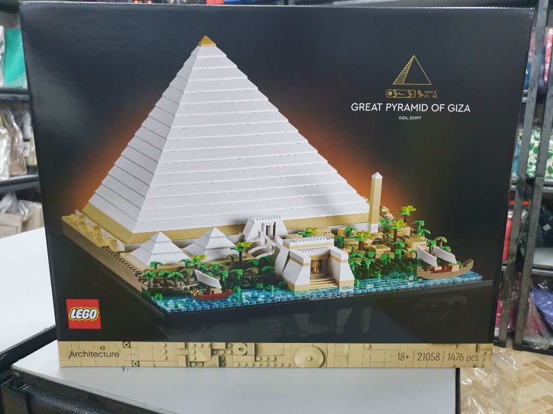 Lego Architecture The Great Pyramid of Giza 21058, Hobbies & Toys, Toys ...