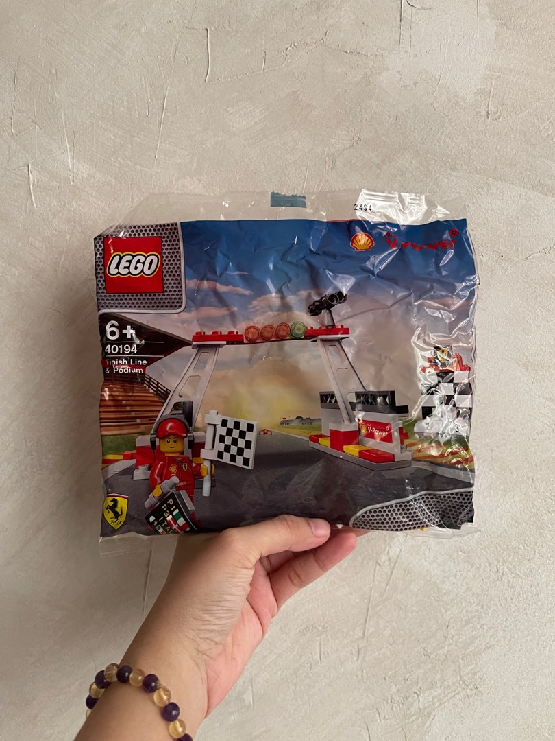 Lego ferrari finish line clearance