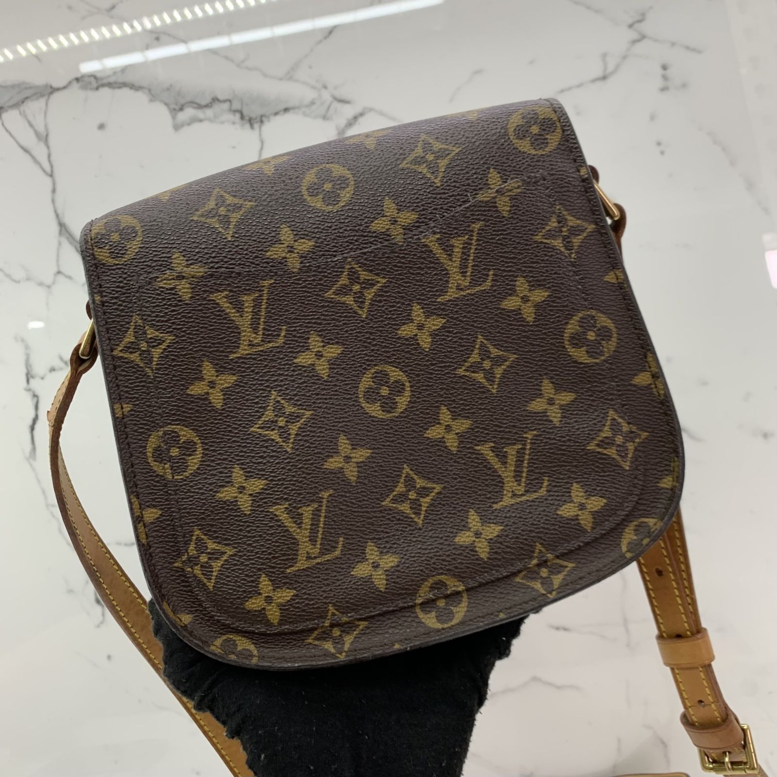 LOUIS VUITTON M51244 MONOGRAM BROWN SAINT CLOUD SHOULDER BAG 247041589 WE Luxury Bags Wallets on Carousell