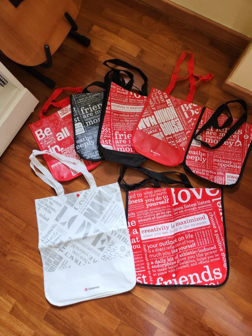 lululemon paper bags Lululemon paper bags (the lot), Everything Else on Carousell