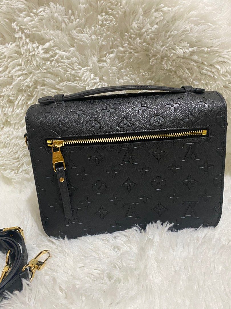 LV Metis Empreinte Monogram Black (Category: Shoulder Bags) located in Makati City. Submitted by secondlyf (Listing ID 1321933244, Image 3). Description: Super soft and durable calf skin In gold hardware Nothing to explain since its really nice! .