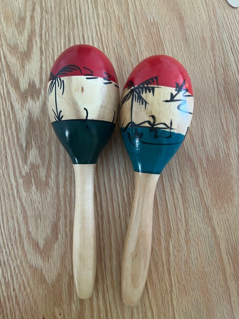 Maracas Mexican Toy Shake Musical Instrument Shaker Hobbies Toys Toys Games on Carousell
