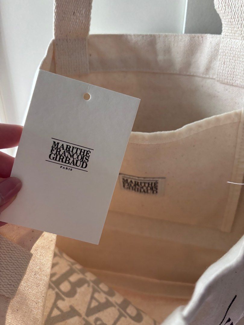 Marithe Francois Girbaud Classic Logo Eco Bag (Natural), Women's