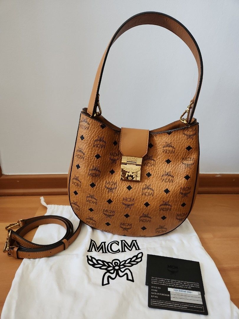 MCM Patricia Visetos Hobo medium