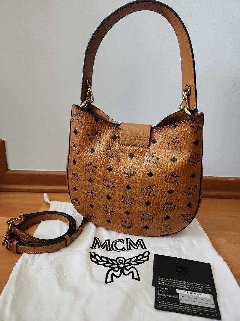 MCM Patricia Visetos Hobo medium