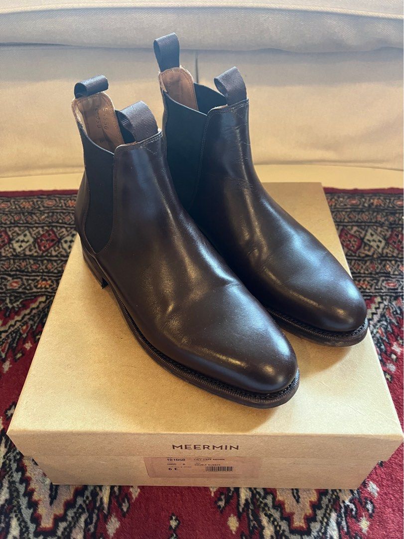 Meermin black chelsea shop