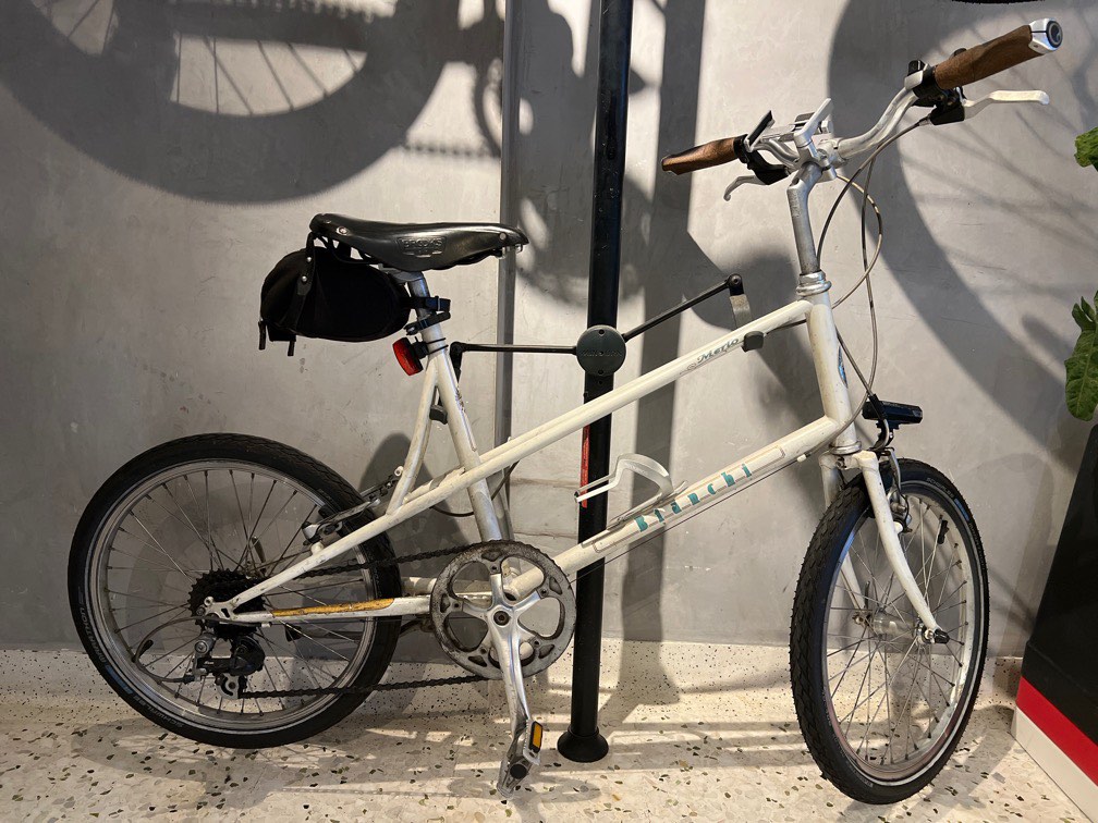 Merlo Bianchi white bike for sale, Sports Equipment