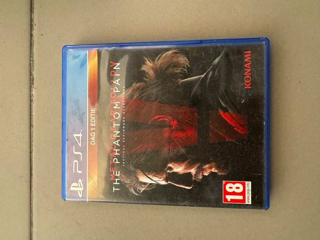 Metal Gear Solid The Phantom Pain - PS3 - VF - Neuf Sous Blister - Édition Konami