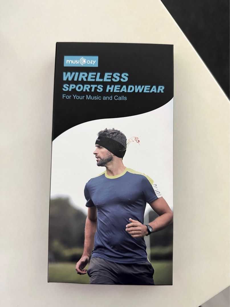 MUSICOZY Wireless Sports Headwear Headphone for Music Calls