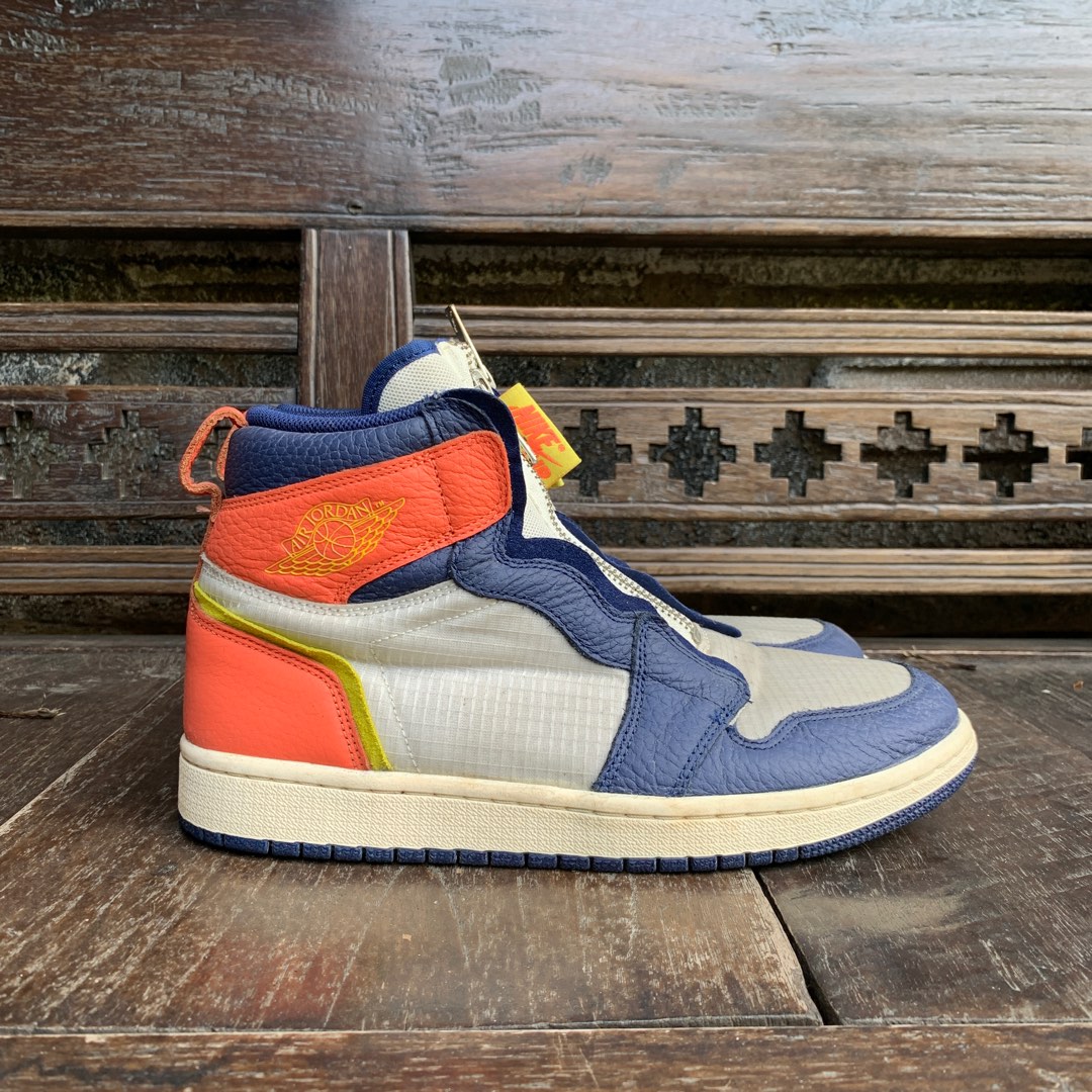 Nike Jordan Nike High Zip Nike Air Jordan Retro Blue Void Citron Zip