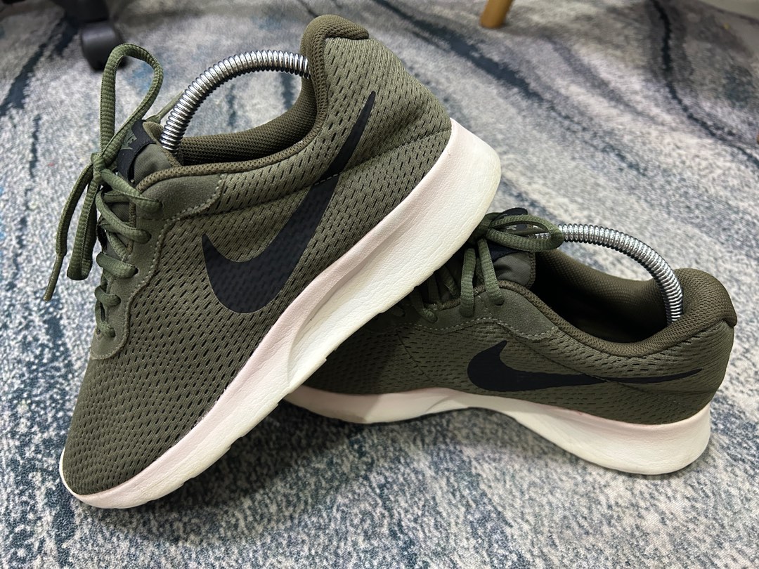 Nike Tanjun SE Cargo Khaki 6UK Men s Fashion Footwear Sneakers on Carousell