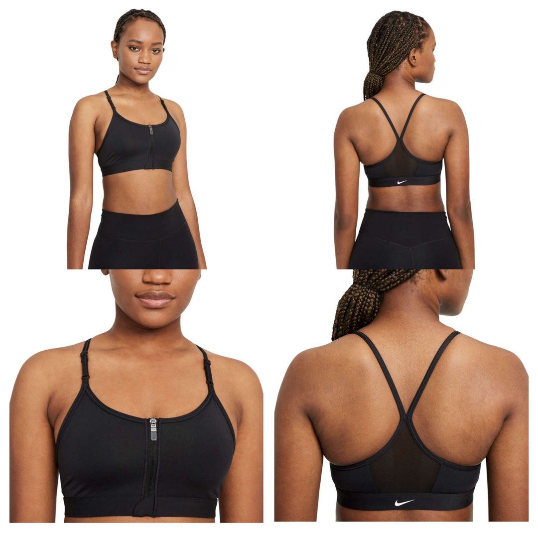 Nike indy zip bra online