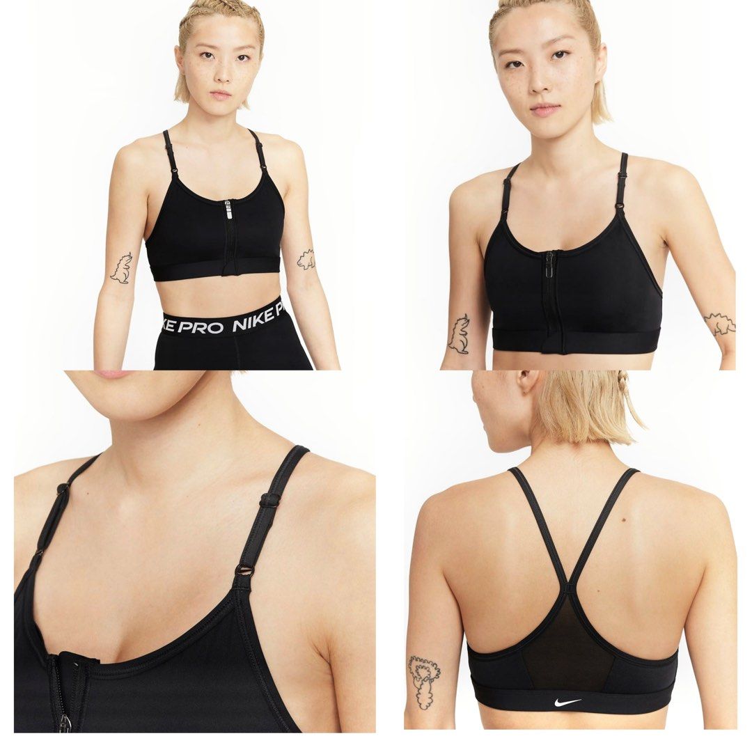 Nike indy zip bra new arrivals
