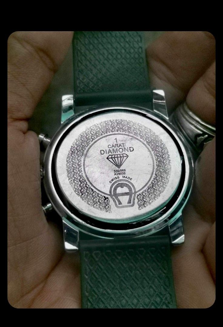 Orig Aigner 1 carat diamonds swiss ladies watch Luxury Watches on Carousell