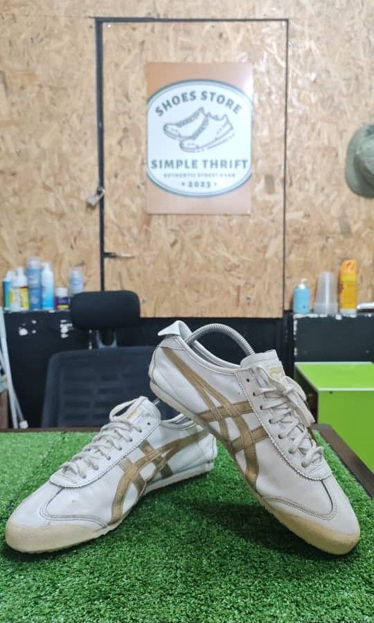onitsuka tiger white gold