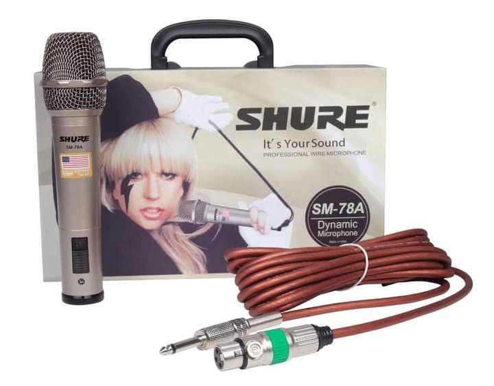 original shure sm 78A dynamic professional (Category: Microphones) located in Manila. Submitted by minidivisoria (Listing ID 1321887544, Image 1). Description: 750 Original SHURE SM-78A Dynamic Professional Microphone（Large and Luxurious）🔥🔥🔥 09674865453 for fast transaction.