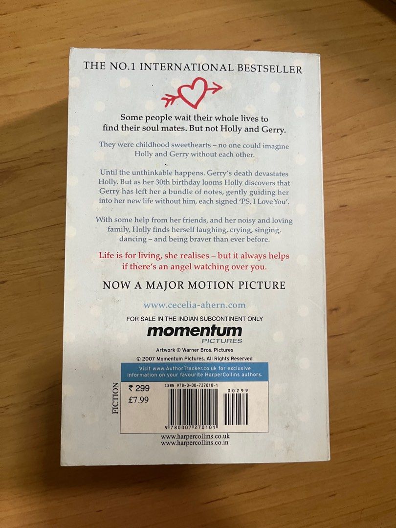 P. S. I Love You by Cecelia Ahern (Category: Storybooks) located in Marikina City. Submitted by relocatingitems (Listing ID 1321904699, Image 2). Description: .