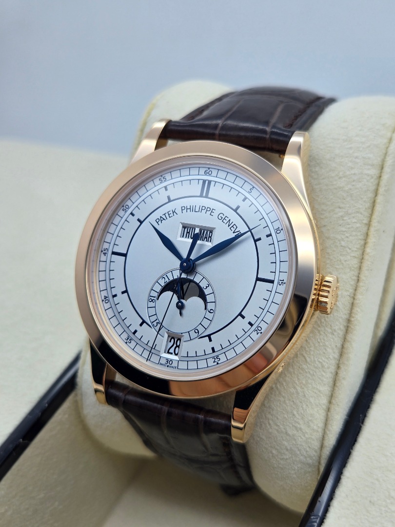 Patek Philippe 5396R Annual Calendar Rose Gold 5396 Sector Dial, Luxury ...