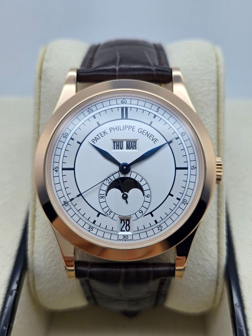 Patek Philippe 5396R Annual Calendar Rose Gold 5396 Sector Dial, Luxury ...