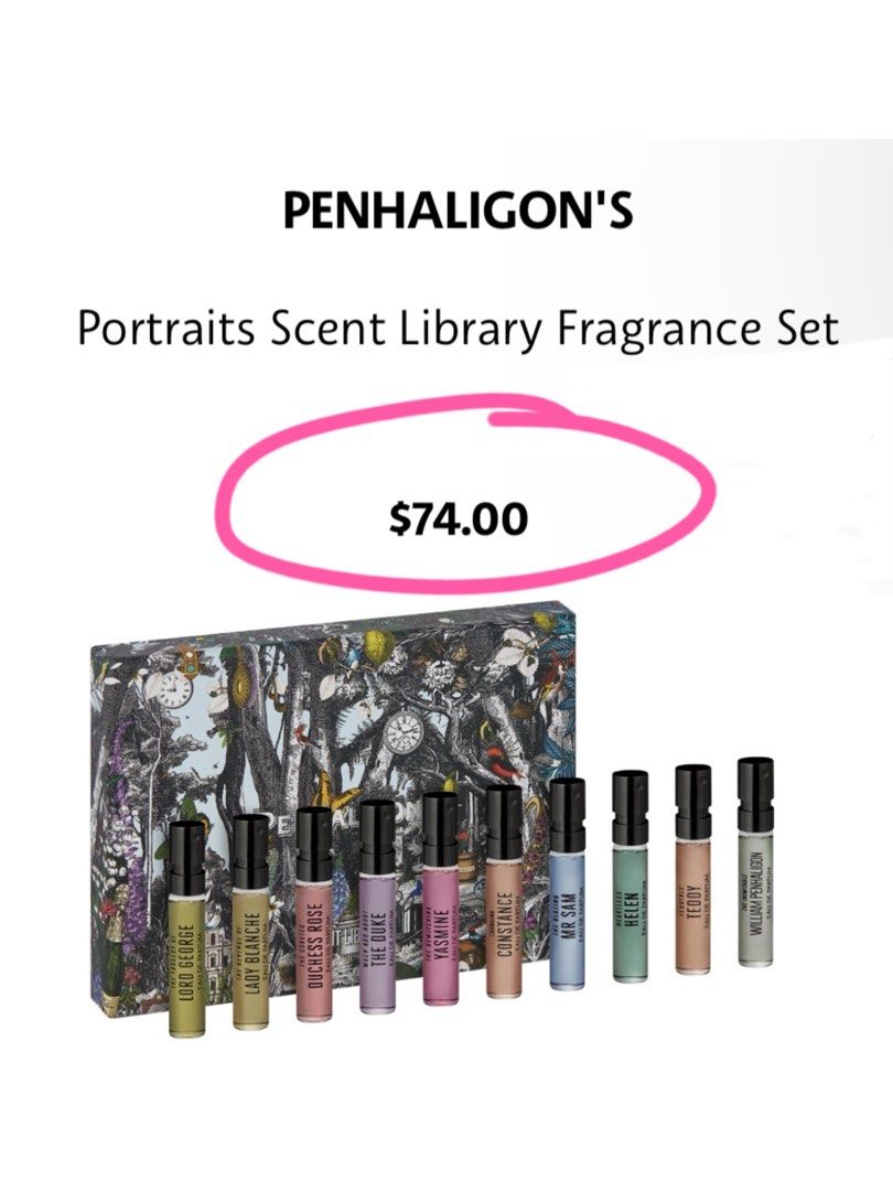 PENHALIGON'S Portraits Scent Library Fragrance Set, Beauty