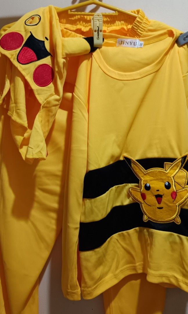 Pickachu Costume (Category: Sets & Coordinates) located in Makati City. Submitted by akosijas (Listing ID 1321945728, Image 1). Description: size 140 cm just washed not used..